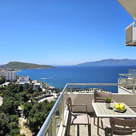 Brand New Apartments Sarande Bagian luar foto