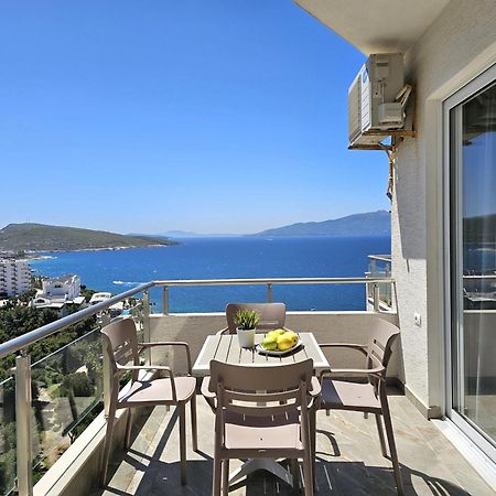 Brand New Apartments Sarande Bagian luar foto